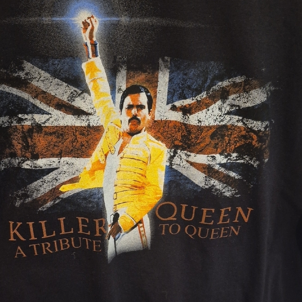 Gildan Black Killer Queen Tribute Graphic T-Shirt - Picture 2 of 5